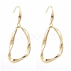 Alloy Twisted Ring Dangle Earring Sets EJEW-JE04503-4