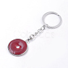 Synthetic & Natural Colour Jade Keychain KEYC-S252-06-3