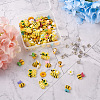 Craftdady 120Pcs DIY Bees & Daisy Shape Sofa Foam Nails Making Kits DIY-CD0001-12P-5