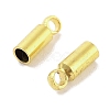 Rack Plating Brass Cord Ends KK-P274-01B-G-2