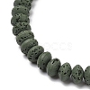 Synthetic Lava Rock Beads Strands G-B087-02A-04-3