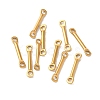 Ion Plating(IP) 304 Stainless Steel Connector Charms STAS-Q323-06A-G-1