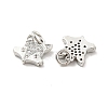 Fox Brass Micro Pave Clear Cubic Zirconia Charms KK-G425-10P-2