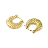 304 Stainless Steel Hoop Earrings for Women EJEW-B054-12G-2