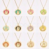 SUNNYCLUE 304 Stainless Steel Pendant Necklaces NJEW-SC0001-02G-6