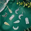 CHGCRAFT 18Pcs 6 Styles 201 Stainless Steel Pendants STAS-CA0001-61-4