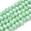 Electroplate Glass Beads Strands EGLA-A034-P3mm-A20-1