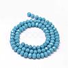 Faceted Rondelle Glass Beads Strands GLAA-I033-6mm-16-2