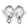 304 Stainless Steel Lobster Claw Clasps STAS-AB12-2