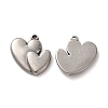 Non-Tarnish Valentine's Day 304 Stainless Steel Pendants STAS-E193-03P-1