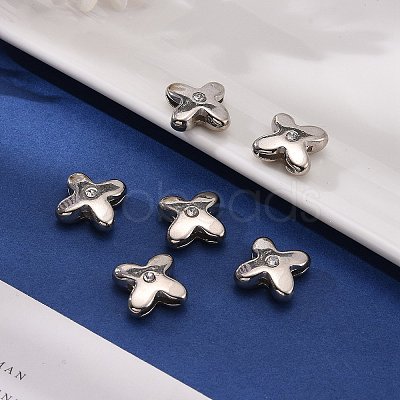 Letter Slider Beads for Watch Band Bracelet Making X-ALRI-O012-X-NR-1