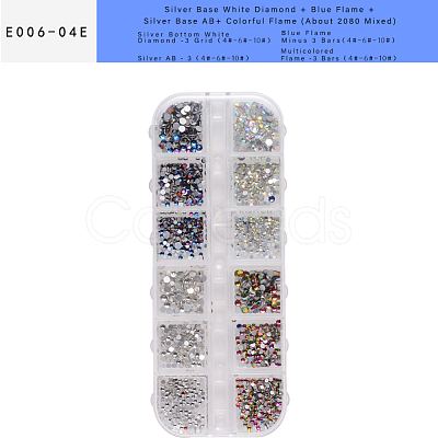 Glass Rhinestone MRMJ-E006-04E-1