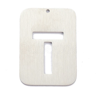 Non-Tarnish 304 Stainless Steel Pendants STAS-K216-49T-P-1