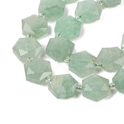 Natural Green Aventurine Beads Strands G-G144-A04-01-1