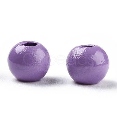 Spray Painted Alloy Beads PALLOY-TAC0044-50E-1