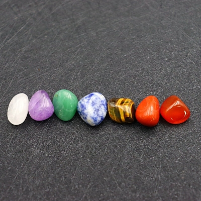 Natural Mixed Healing Stones Set for Meditation Reiki PW-WG52507-01-1