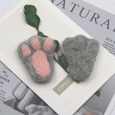 Footprints Handmade Wool Felt Ornament Accessories PW-WG40052-02-1