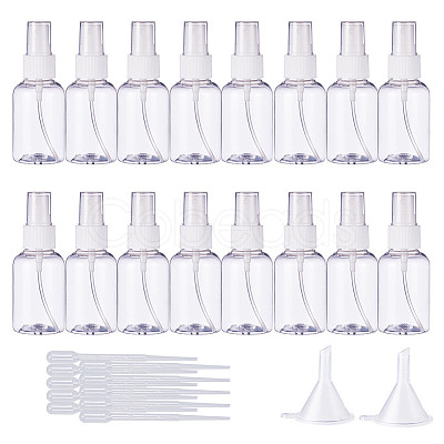 Mini Transparent Plastic Funnel Hopper MRMJ-BC0001-23-1