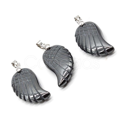 Non-Magnetic Synthetic Hematite Pendants WI-PW0001-085G-1