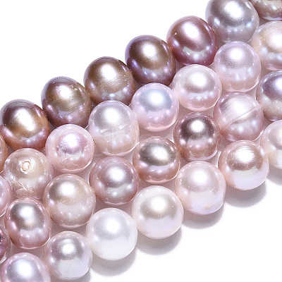 Natural Cultured Freshwater Pearl Beads Strands PEAR-N013-06S-1