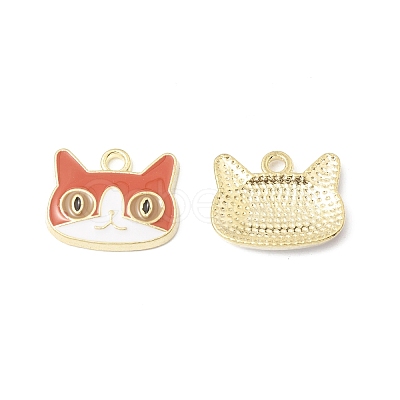 Alloy Enamel Charms ENAM-G212-17G-09-1