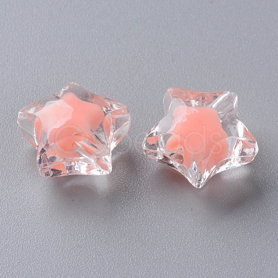 Transparent Acrylic Beads TACR-S152-02A-SS2109-1