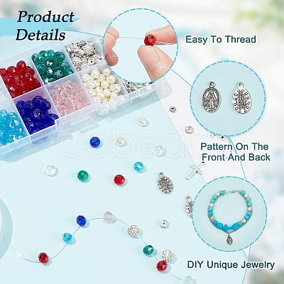 ARRICRAFT DIY Rosay Jewelry Making Finding Kit DIY-AR0002-78-1