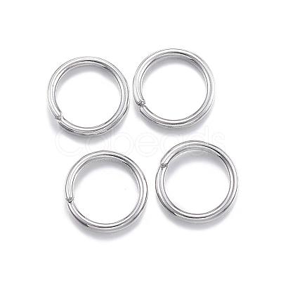 Tarnish Resistant 304 Stainless Steel Jump Rings STAS-E113-15P-1