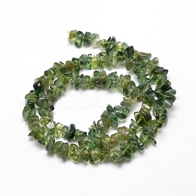 Natural Apatite Chip Beads Strands G-E241-83-1