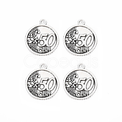 Tibetan Style Alloy Pendants TIBE-S320-206AS-1