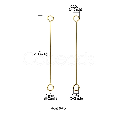 316 Surgical Stainless Steel Eye Pins STAS-YW0001-41A-G-1