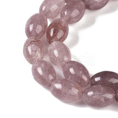 Natural Strawberry Quartz Beads Strands G-K362-I09-04-1