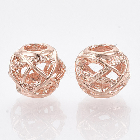 Alloy European Beads MPDL-N038-18-1