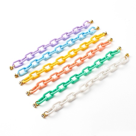 Acrylic Cable Chains Phone Case Chain HJEW-JM00483-1