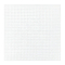 Square Plastic Canvas Sheets, for Yarn Crafting, Knit and Crochet Projects, White, 302x299x1.5mm