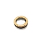 Alloy Spring Gate Rings, Round Rings, for Bag Making, Light Gold, 26mm