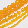 Natural & Dyed Malaysia Jade Bead Strands G-G659-8mm-A03-3