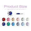 Cheriswelry 120Pcs 12 Colors Transparent Resin Cabochons CRES-CW0001-03-23