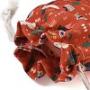 Christmas Theme Cloth Printed Storage Bags ABAG-F010-02B-01-3