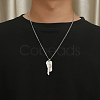 Smiling Face Key Combination Pendant Necklaces JS8039-1