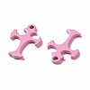 Spray Painted 201 Stainless Steel Charms STAS-G304-26D-2