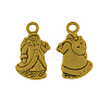 Tibetan Style Alloy Pendant TIBEP-GC157-AG-NR-1