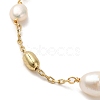 Natural Pearl Beaded Bracelets BJEW-C051-41G-2