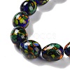 Handmade Lampwork Beads Strands LAMP-Q036-08A-3