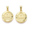 Brass Pendants KK-T070-01G-03-2