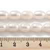 Natural Cultured Freshwater Pearl Beads Strands PEAR-P062-10I-5