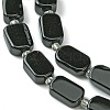 Natural Obsidian Beads Strands G-C098-A11-01-4