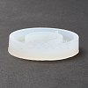 Imitation Embedded Rhinestone Donut Pendant Silicone Molds DIY-I090-03-5