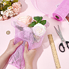 Plastic Grid Mesh Flower Bouquets Wrapping Paper DIY-WH0308-539C-3