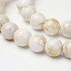 Natural Mashan Jade Beads Strands X-G-P232-01-F-8mm-1